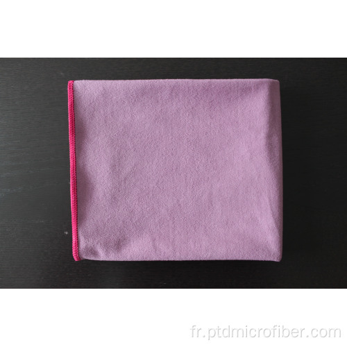 Serviette à main de yoga en daim en microfibre